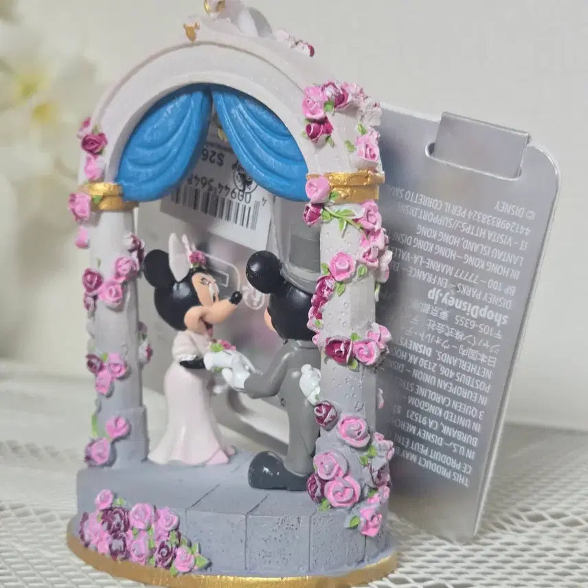 [BUNJANG] Mickey &amp; Minnie Wedding Ornament / 미키미니 웨딩 오너먼트