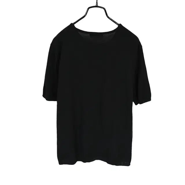 [BUNJANG] Salvatore Ferragamo Wool Silk Blend Short Sleeve Knit XL / Salvatore Ferragamo 울실크반팔니트