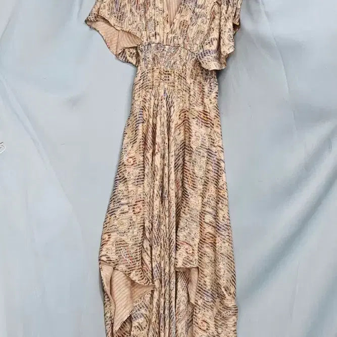 [BUNJANG] Maje Long Chiffon Dress Size 66 / 마쥬 롱원피스 쉬폰 드레스 66