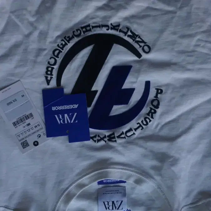 [BUNJANG] Zara x Ader Error Short Sleeve T-Shirt White S-M / 자라 아더에러 반팔 화이트 s-m
