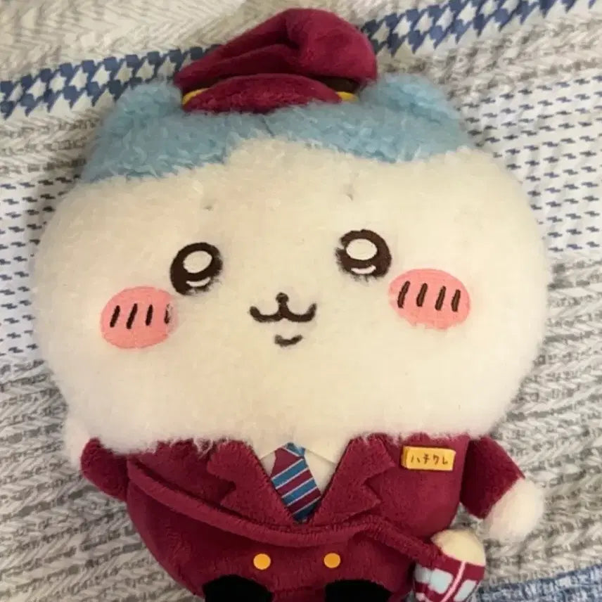 [BUNJANG] Chiikawa Hankyu Collaboration Hachiware S Plush / 치이카와 한큐 콜라보 하치와레 s