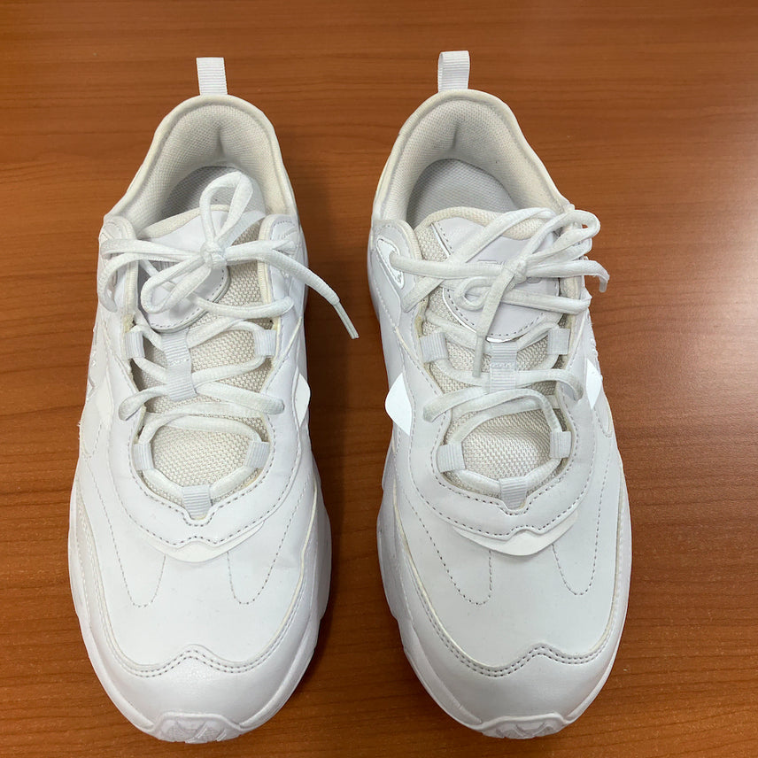 [BUNJANG] FILA Ray All White Sneakers 260 / 휠라 레이 화이트 올화이트 260