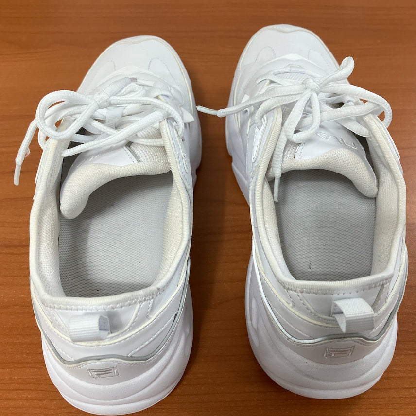 [BUNJANG] FILA Ray All White Sneakers 260 / 휠라 레이 화이트 올화이트 260