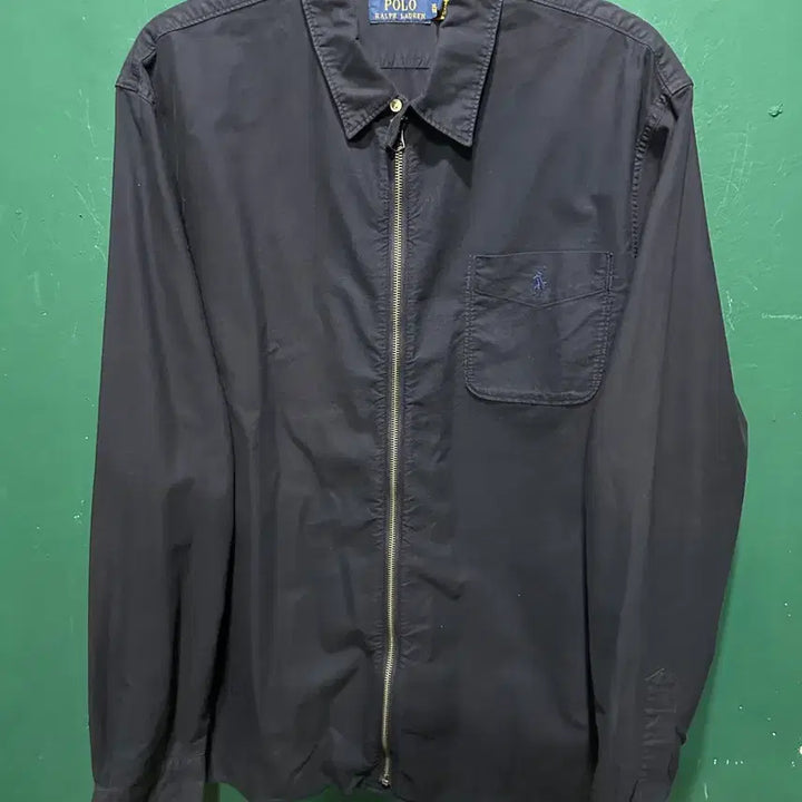 [BUNJANG] Polo Garment Dyed Shirt Jacket XL / 폴로 가먼트다이드 셔츠자켓XL