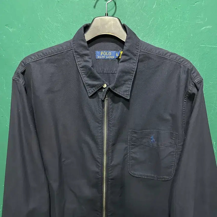 [BUNJANG] Polo Garment Dyed Shirt Jacket XL / 폴로 가먼트다이드 셔츠자켓XL
