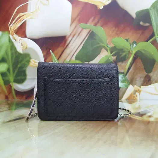 [BUNJANG] Louis Quatorze Leather Mini Chain Bag / 구제토토 루이까또즈 가죽 미니 체인백 정품 중고가방 60605