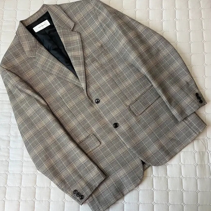 [BUNJANG] Toniewalk Wool Check Blazer L / 토니웩 울 체크 블레이저 L