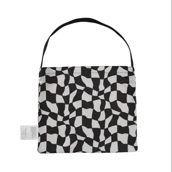 [BUNJANG] Elvive Checkered Eco Bag / 엘비브 체크보드 에코백