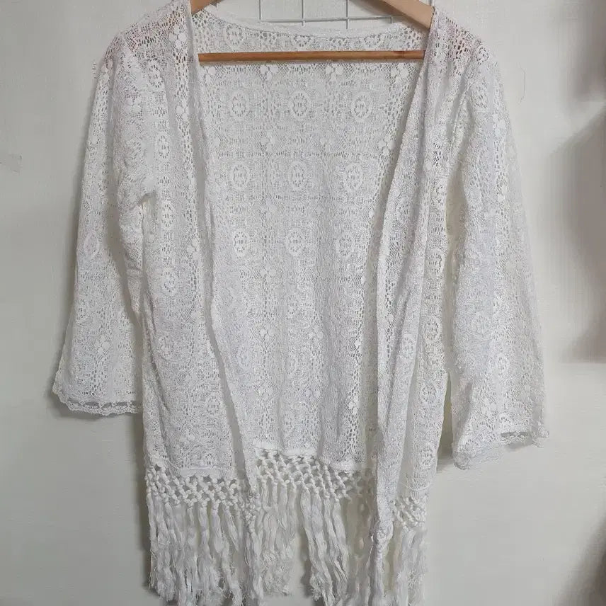 [BUNJANG] Lace Cardigan (Free Size) / 레이스 가디건 F  새거