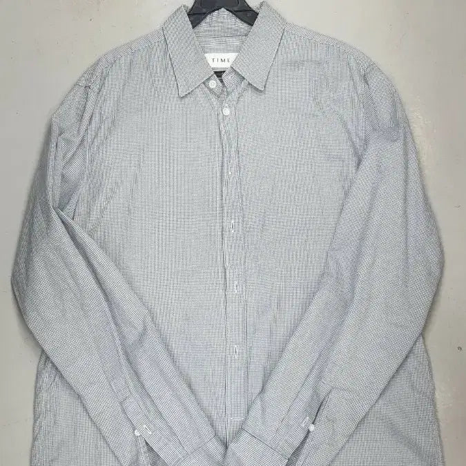 [BUNJANG] Time Sottas Checkered Shirt Size 42 (105) / 타임 속타스 체크 셔츠 42 (105)