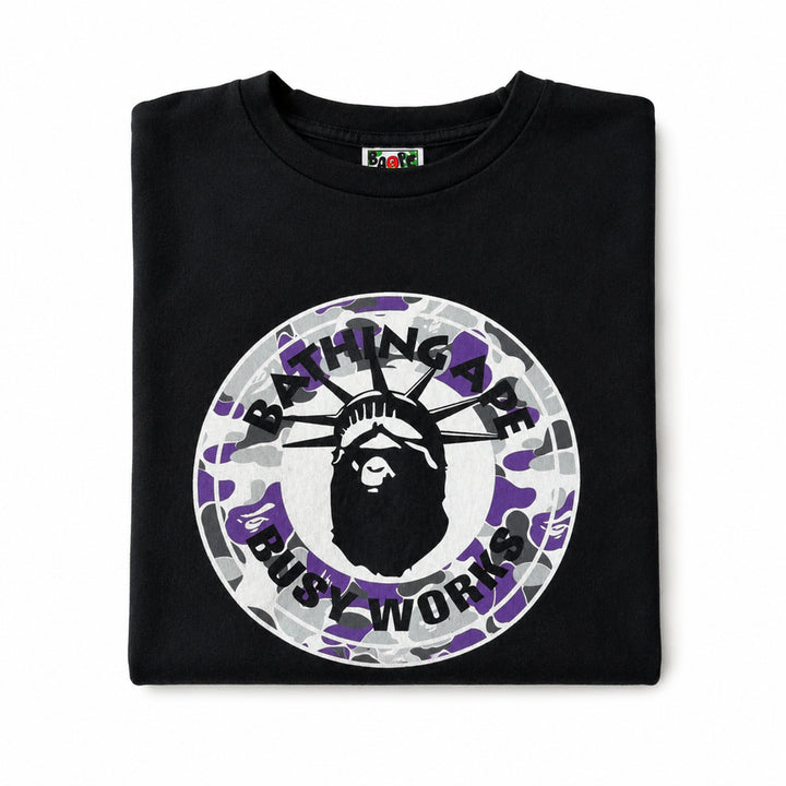 [BUNJANG] A Bathing Ape NYC Store Exclusive Liberty Head T-Shirt / A Bathing Ape NYC Store Exclusive TShirt
