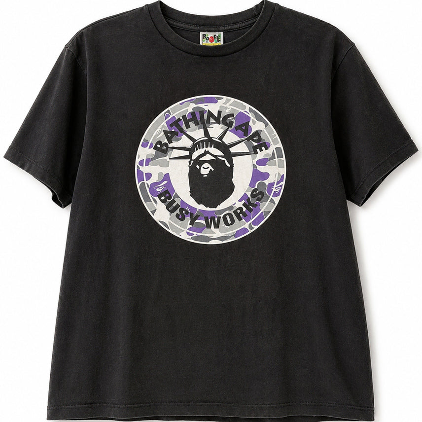 [BUNJANG] A Bathing Ape NYC Store Exclusive Liberty Head T-Shirt / A Bathing Ape NYC Store Exclusive TShirt