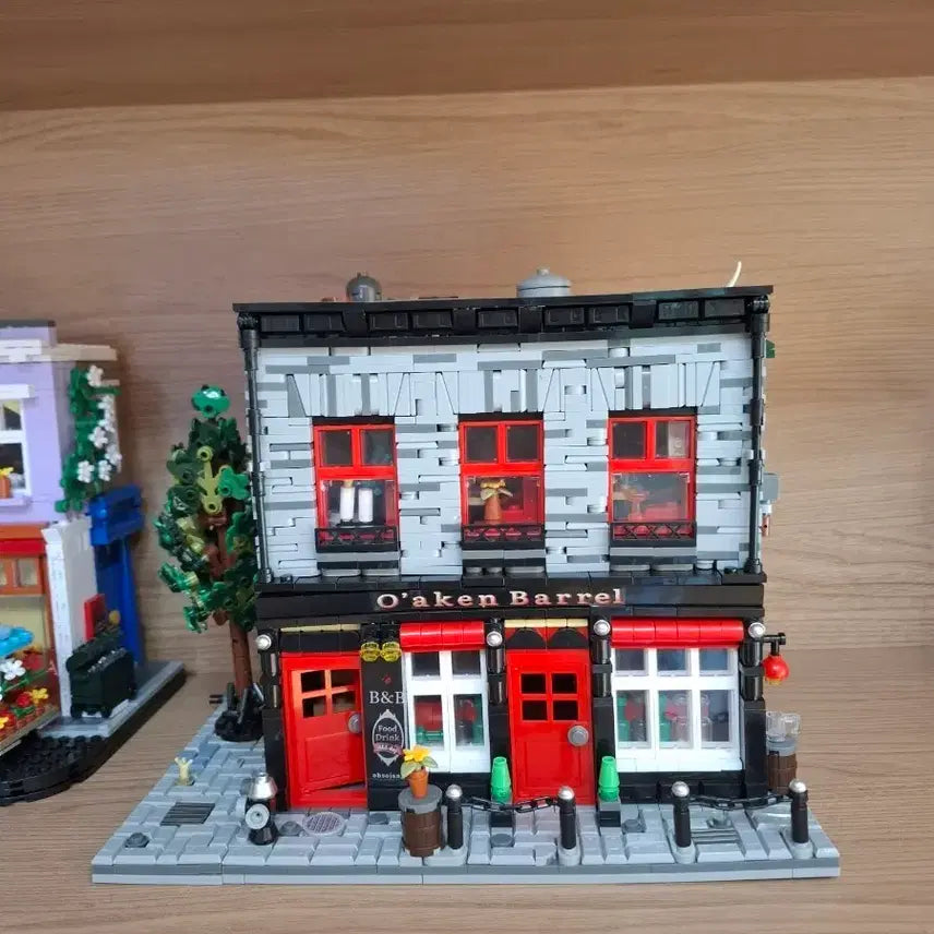 [BUNJANG] Vintage Pub Building Blocks / (레고 호환) 빈티지 펍 빌딩블럭