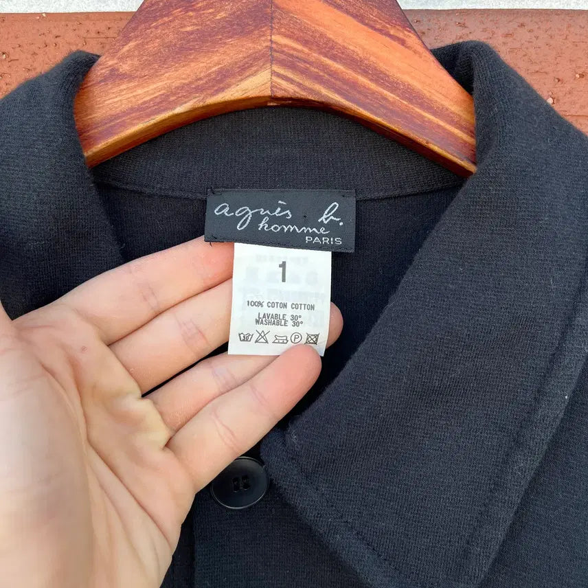 [BUNJANG] Agnes.B Homme Sweat Cotton Jacket / 00s Agnes.B Homme 스웻코튼 자켓