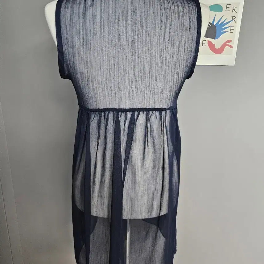 [SOLD OUT] 시스루 프릴 뷔스티에