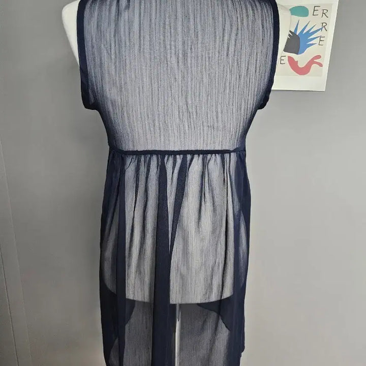 [SOLD OUT] 시스루 프릴 뷔스티에