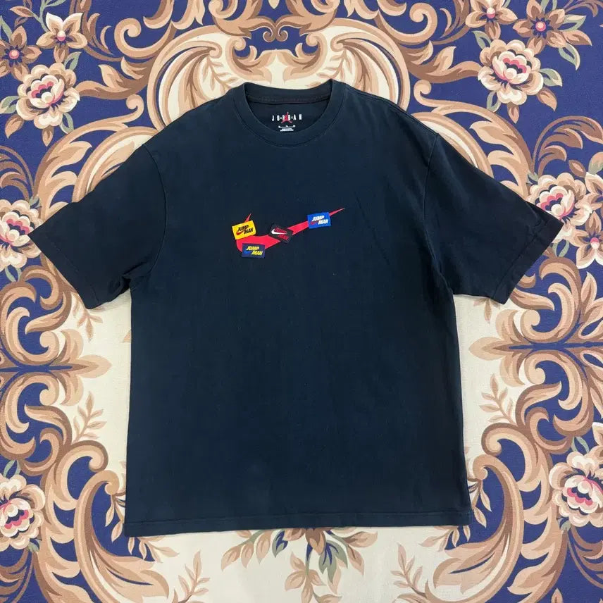 [BUNJANG] Nike Big Logo Short Sleeve T-Shirt (Black) / (L)나이키 Nike 빅로고 반팔 티셔츠(블랙)