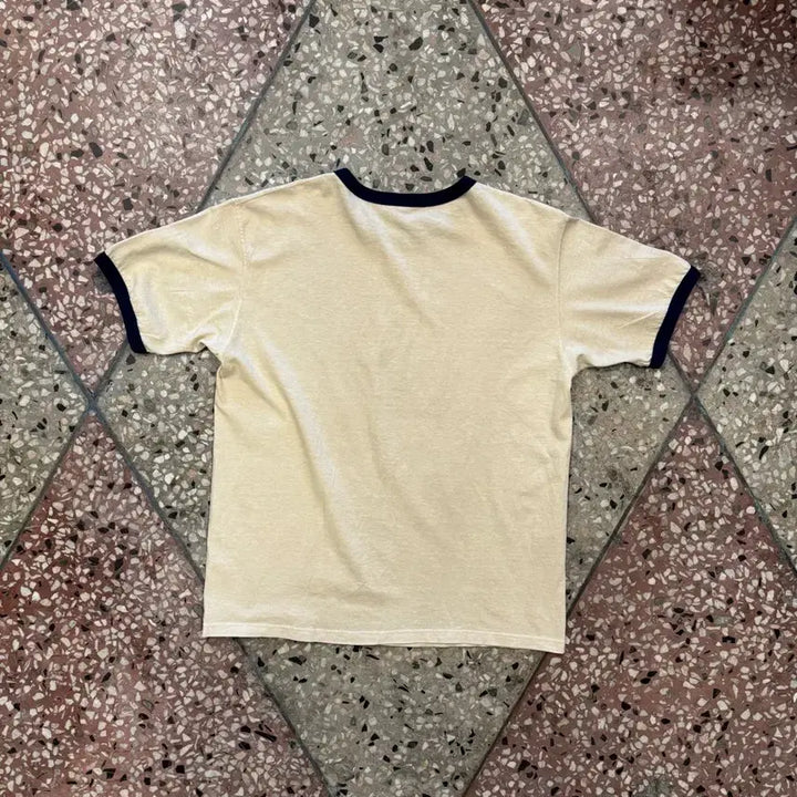 [BUNJANG] Good On Ivory Ringer T-Shirt (L) / 굿온 아이보리 링거티 (L)