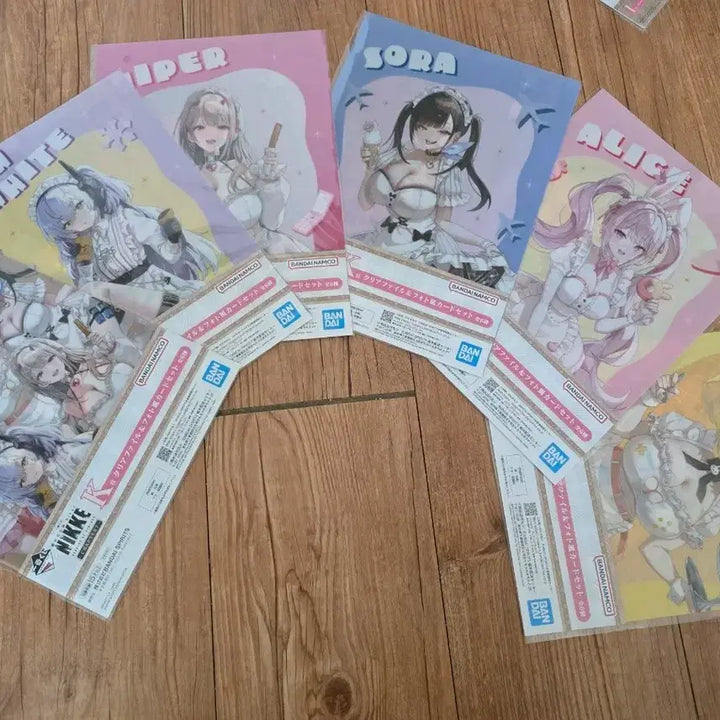 [BUNJANG] Nier: Automata Ichiban Kuji Chapter 7 K Prize Clear File Set (6 Types) / 니케 챕터7 이치방쿠지 K상 클리어파일 전종류 6종 일괄 판매