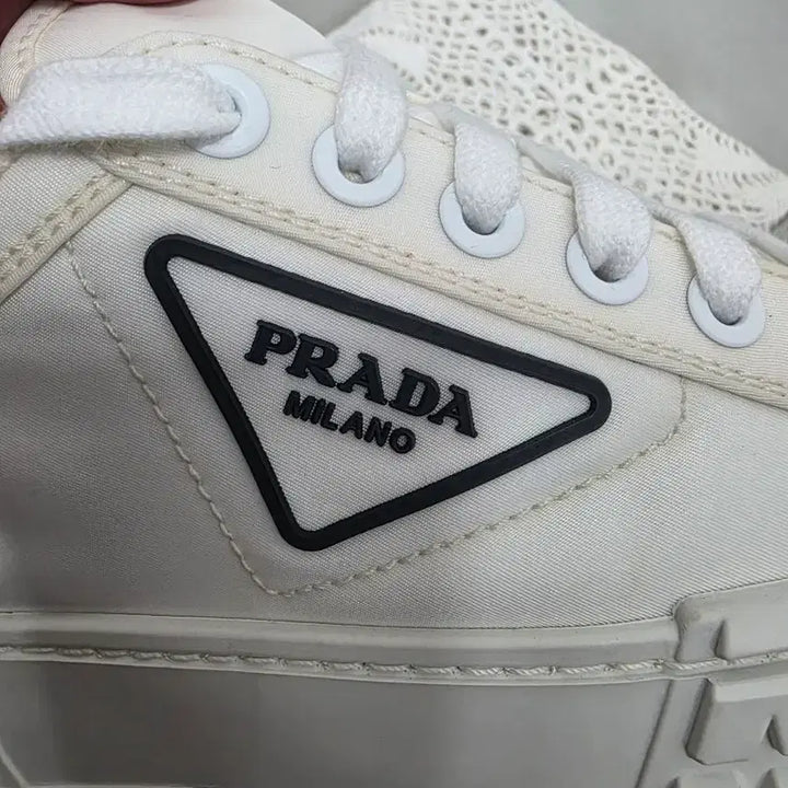 [BUNJANG] Prada Gabardine Sneakers / 프라다개버딘스니커즈