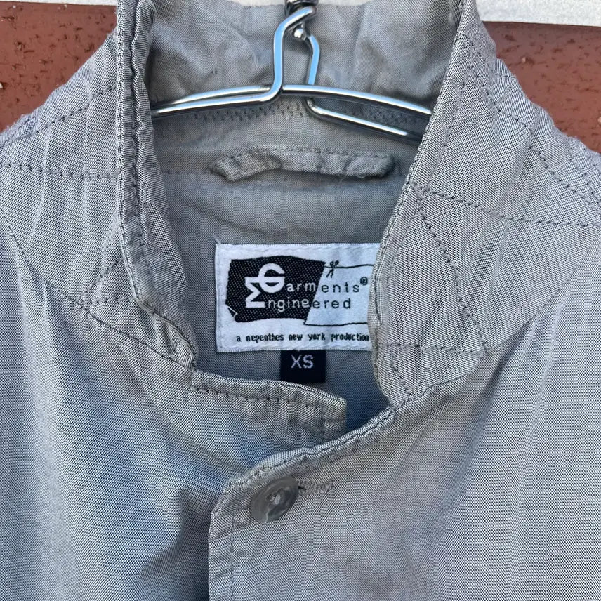 [BUNJANG] Engineered Garments Grey Cotton Shirt Jacket / Engineered Garments 그레이 코튼 셔츠 자켓