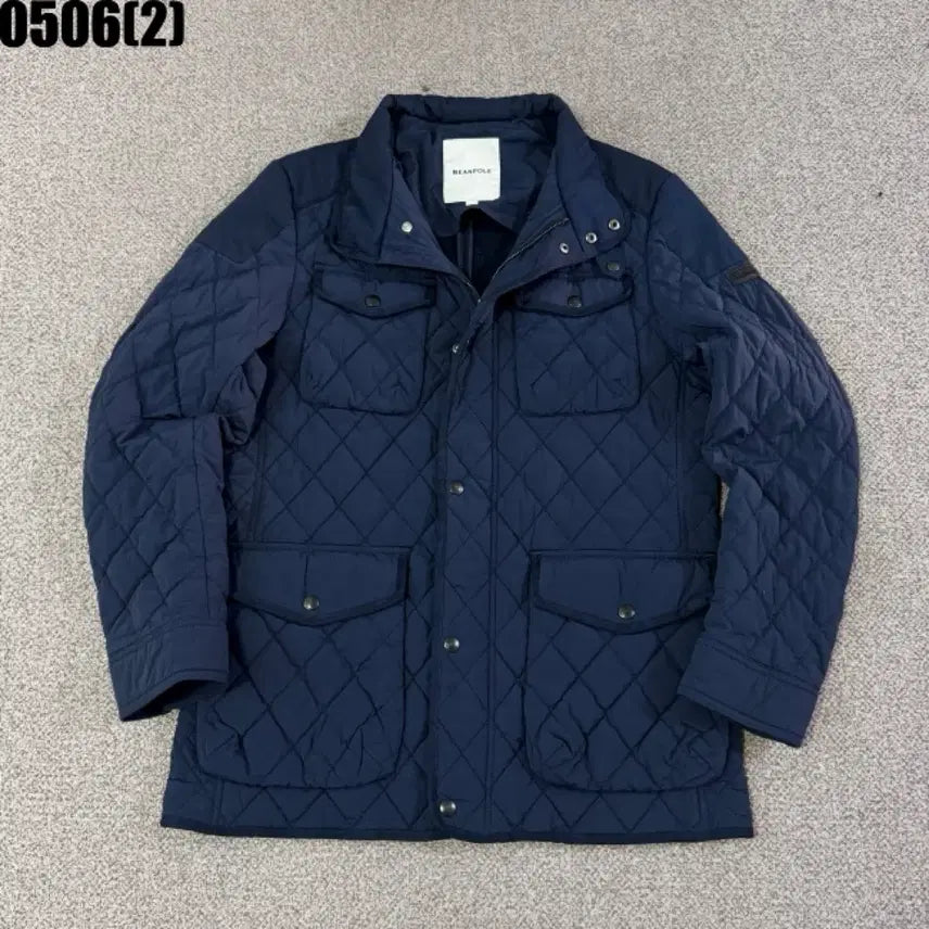 [BUNJANG] Beanpole Navy Quilting Jacket / 빈폴 네이비 퀼팅 자켓