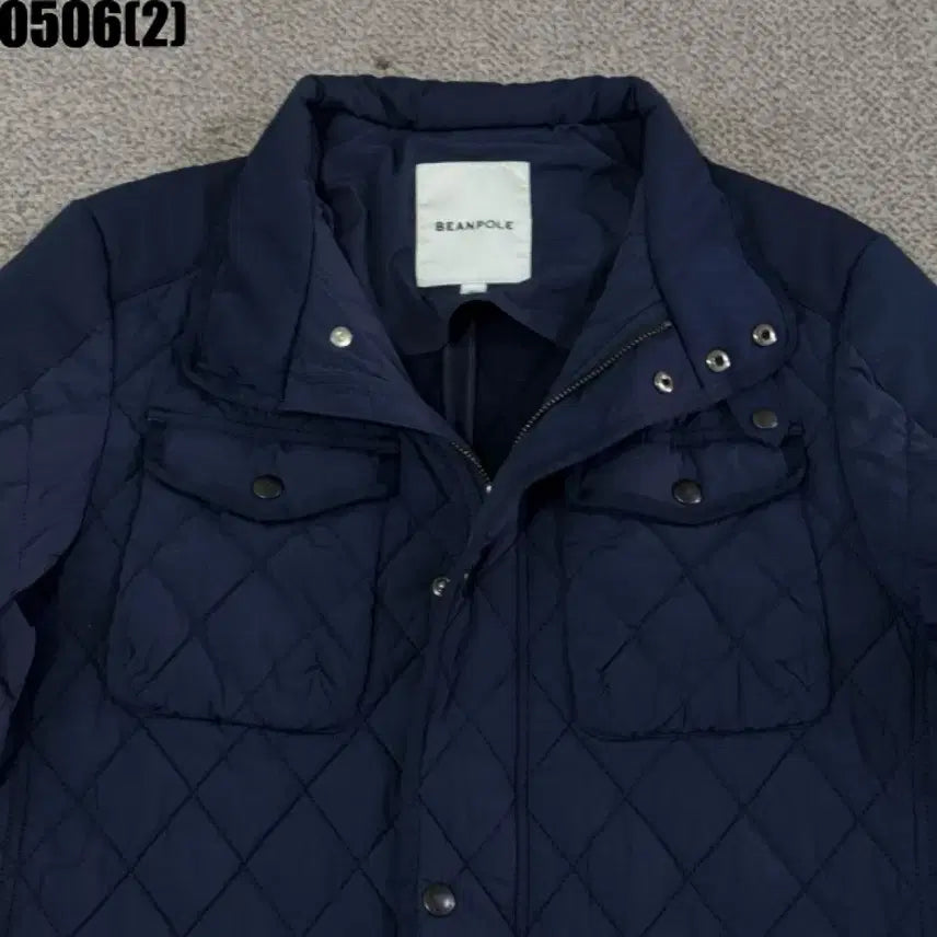 [BUNJANG] Beanpole Navy Quilting Jacket / 빈폴 네이비 퀼팅 자켓