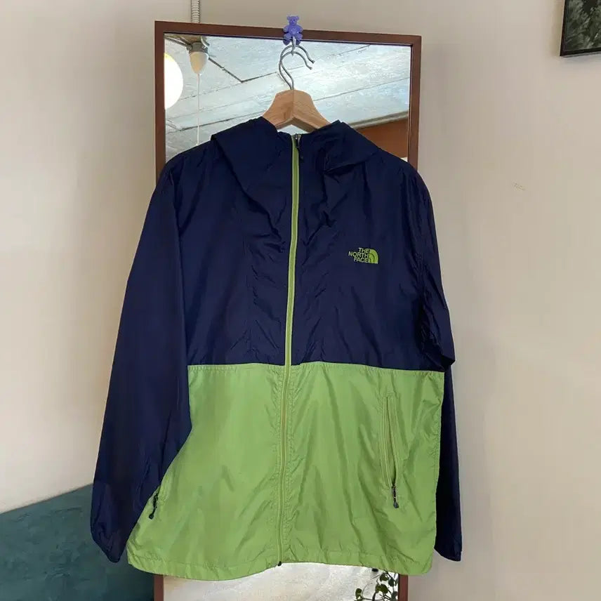 [BUNJANG] The North Face Color Block Windbreaker Jacket / 노스페이스 바람막이