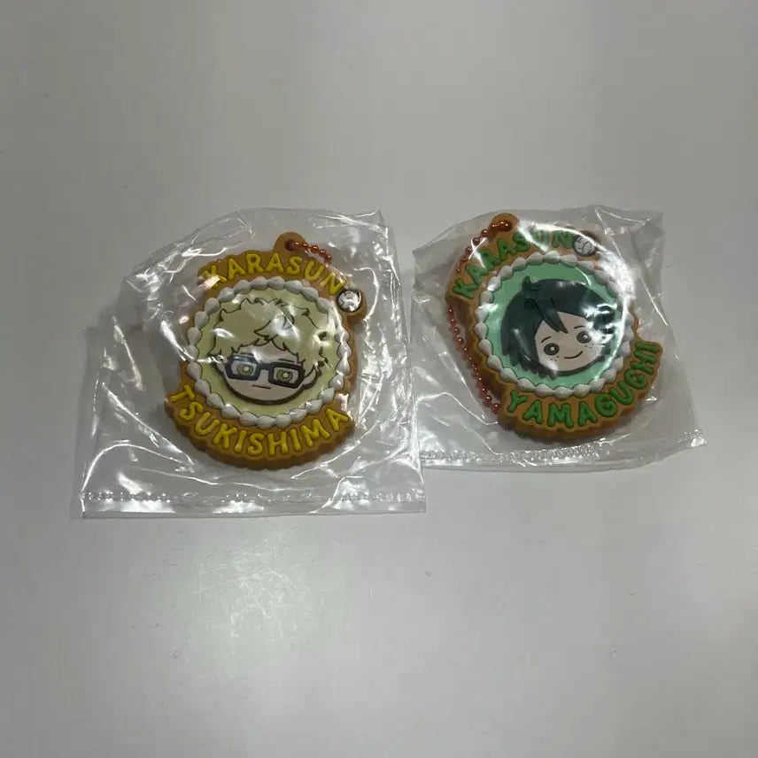 [BUNJANG] Haikyuu!! Cookie Gacha Tsukishima Yamaguchi Set (Sealed) / 미개봉) 하이큐 쿠키 가챠 츠키시마 야마구치 세트