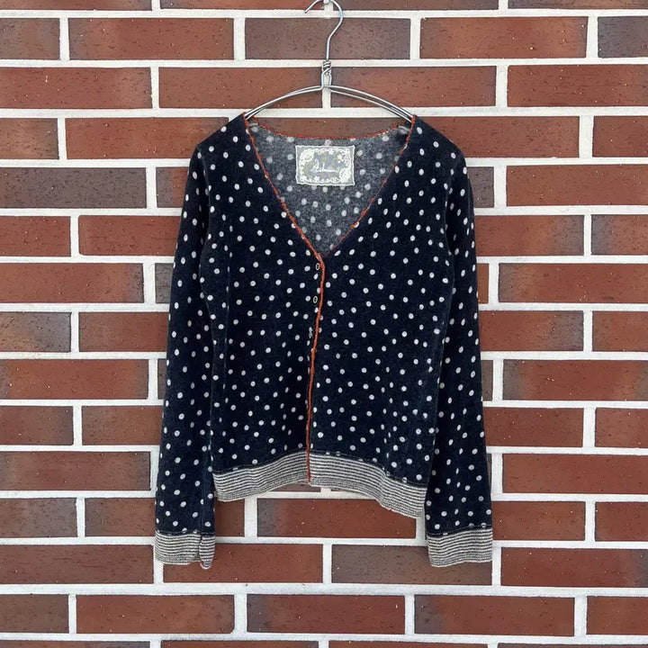 [BUNJANG] Vintage Polka Dot Cardigan / Vintage 폴카도트 가디건