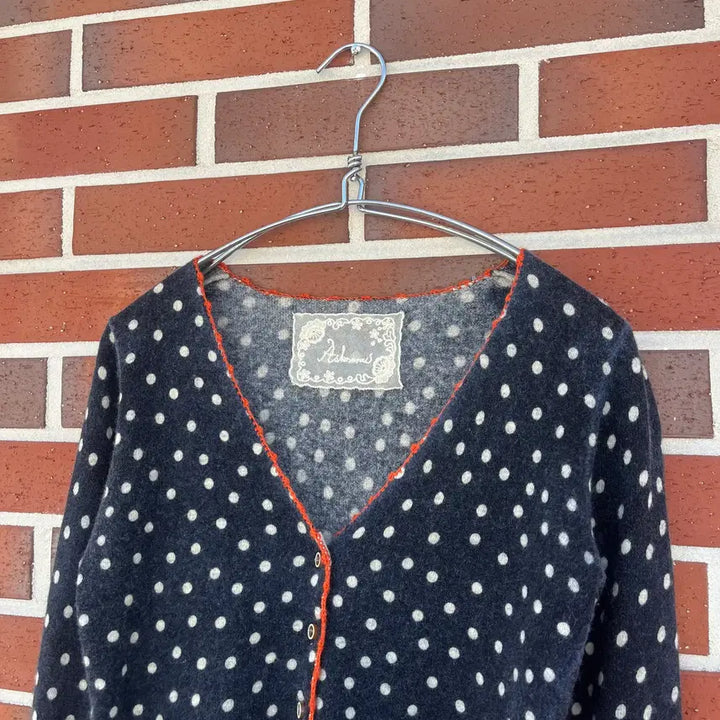 [BUNJANG] Vintage Polka Dot Cardigan / Vintage 폴카도트 가디건