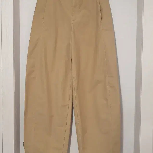 [BUNJANG] Uniqlo Jersey Wide Leg Pants Beige M / 유니클로 저지베럴레그 베이지 와이드 팬츠 M