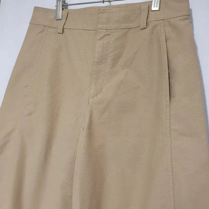 [BUNJANG] Uniqlo Jersey Wide Leg Pants Beige M / 유니클로 저지베럴레그 베이지 와이드 팬츠 M
