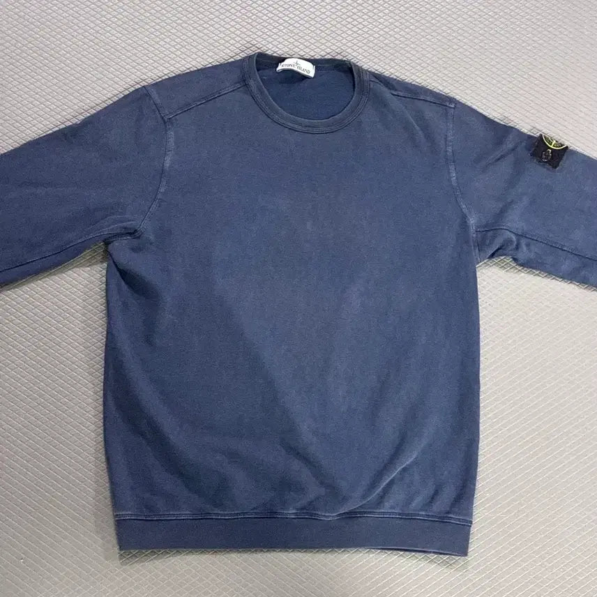 [BUNJANG] Stone Island Navy Sweatshirt / (정품) 스톤아일랜드 네이비 맨투맨