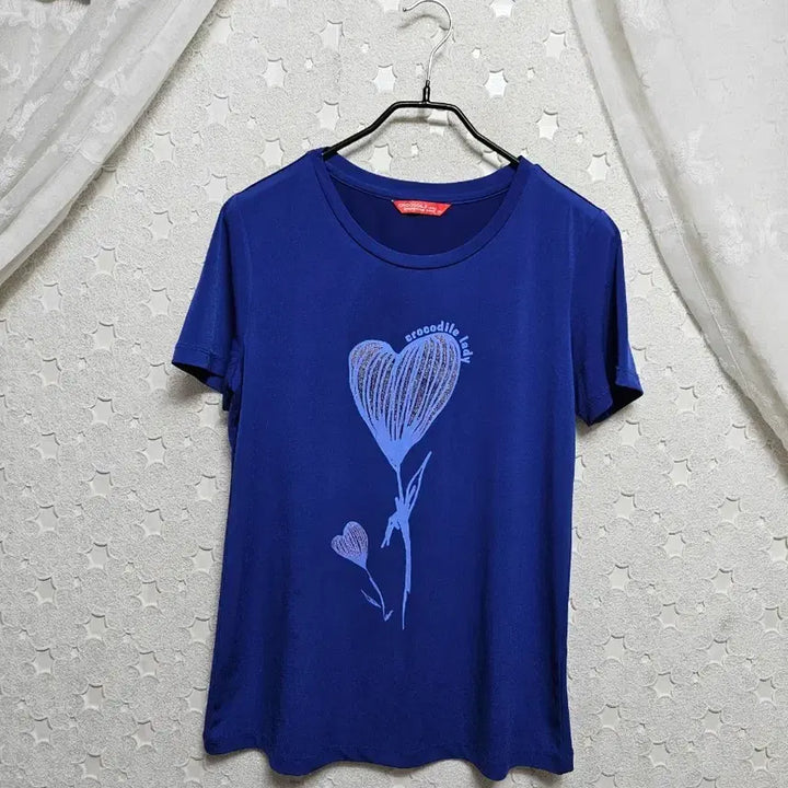[BUNJANG] Crocodile Spandex Short Sleeve T-Shirt Women&