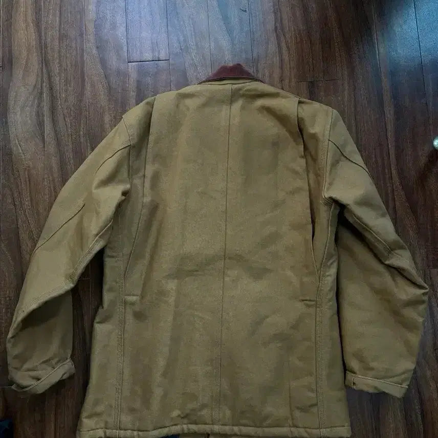 [BUNJANG] Carhartt Chore Jacket Yellow Corduroy Collar Size S (Fits 100+) / 칼하트 초어자켓 s 사이즈 c001
