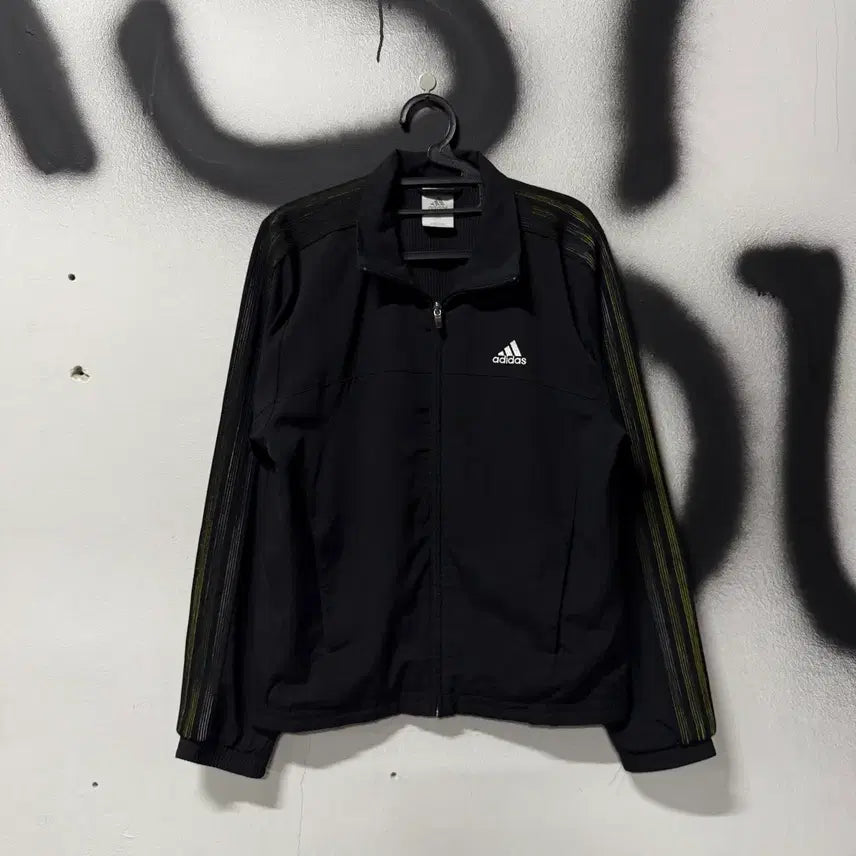 [BUNJANG] Adidas Climacool Three-Stripe Colorblock Mesh Windbreaker Jacket / 아디다스 클리마라이트 삼선 배색 매쉬 윈드브레이커 자켓