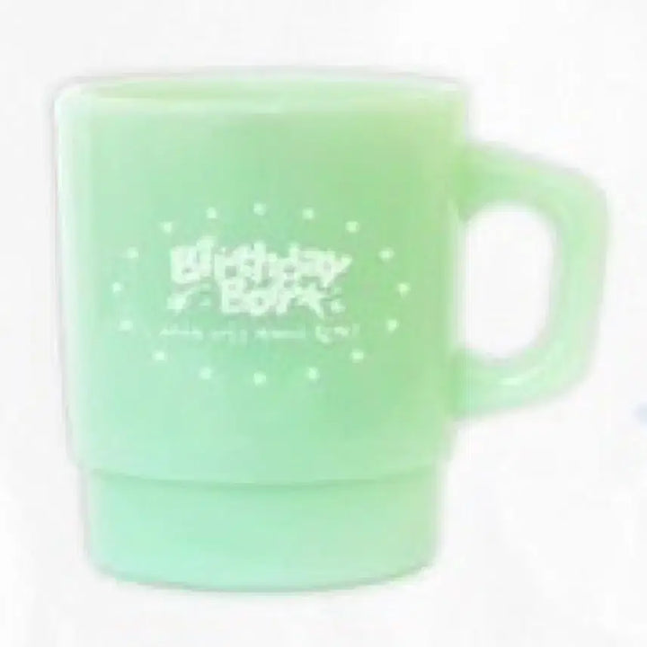 [BUNJANG] Park Jihoon Birthday Cafe Photocard Milk Glass Cup Bundle Set / 박지훈 생일카페 포카 밀크글라스컵 일괄