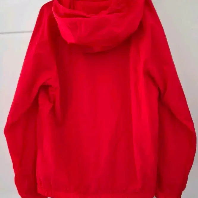 [BUNJANG] NIKE Anorak Windbreaker Jumper S / 나이키 아노락 후드 바람막이 점퍼 레드 s