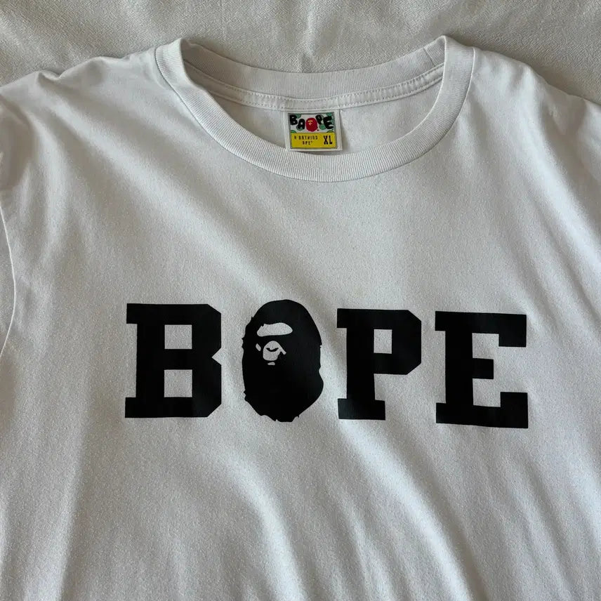 [BUNJANG] BAPE Big Logo Short Sleeve T-Shirt XL / 베이프 빅로고 반팔 티셔츠