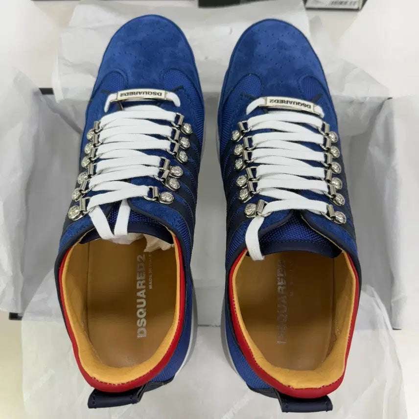 [BUNJANG] DSQUARED2 Blue Sneakers (Unused) / 새 상품 (미사용) 디스퀘어드2 블루 스니커즈