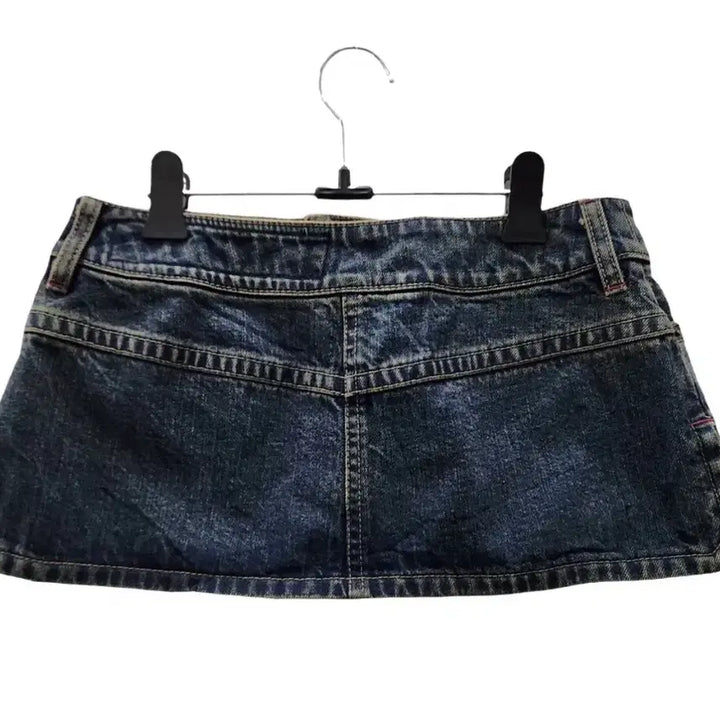 [BUNJANG] Y2K Style Denim Mini Skirt / 빈티지 Y2K 갸루 미니스커트 마이크로스커트