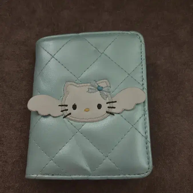 [BUNJANG] Sanrio Yumemiru Angel Hello Kitty Card Holder / 산리오 유메미루 꿈꾸는 엔젤 헬로키티 카드지갑