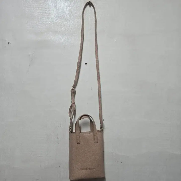 [BUNJANG] Samantha Thavasa Beige Tote Crossbody Bag / 사만사타바사 베이지 토트 크로스백