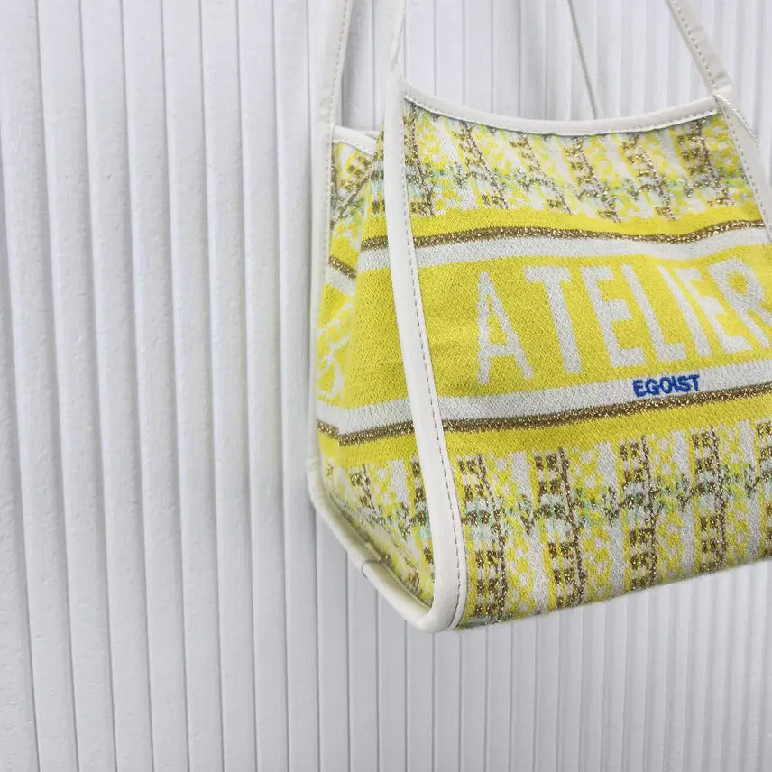 [BUNJANG] Egoist Atelier Knit Shoulder Bag / 에고이스트 아틀리에 니트 숄더백