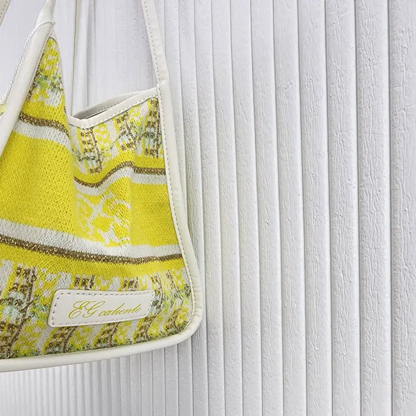 [BUNJANG] Egoist Atelier Knit Shoulder Bag / 에고이스트 아틀리에 니트 숄더백