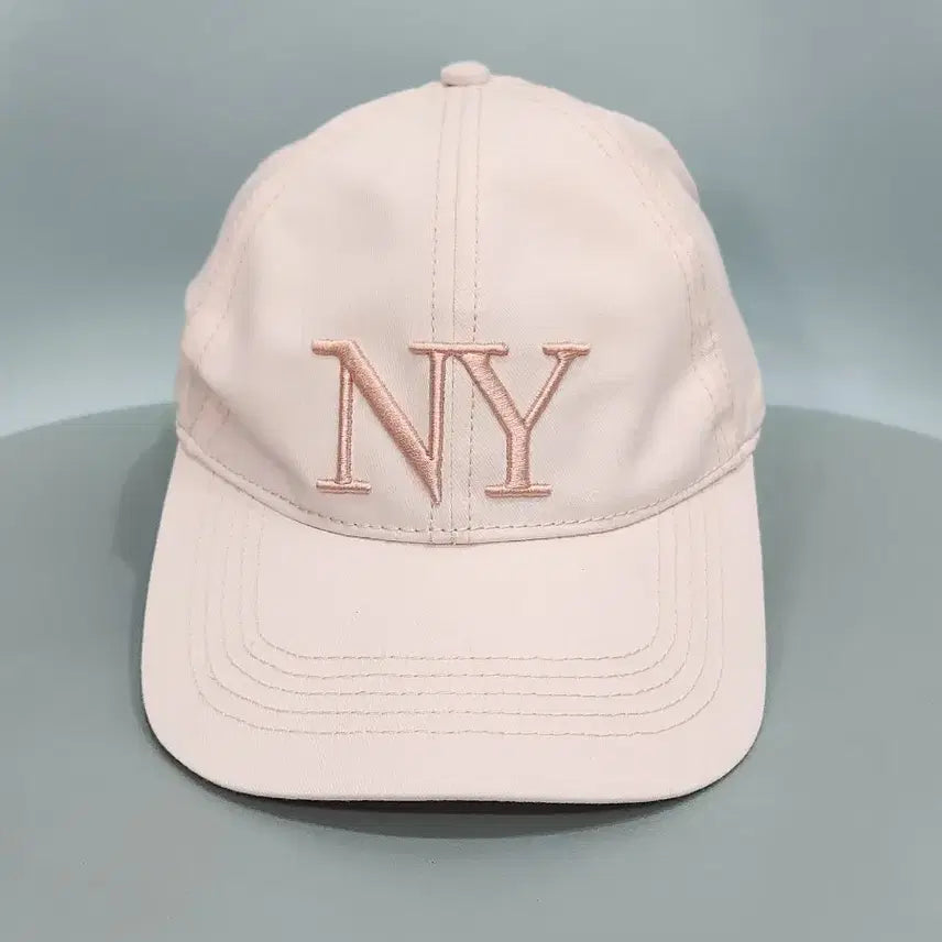 [BUNJANG] H&amp;M NY Pink Ball Cap / H&amp;M NY 뉴욕 연핑크 볼캡 모자