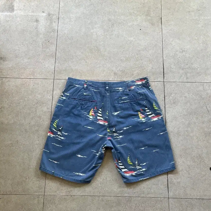 [BUNJANG] Stussy Yacht Pattern Shorts / 스투시 요트 패턴 반바지