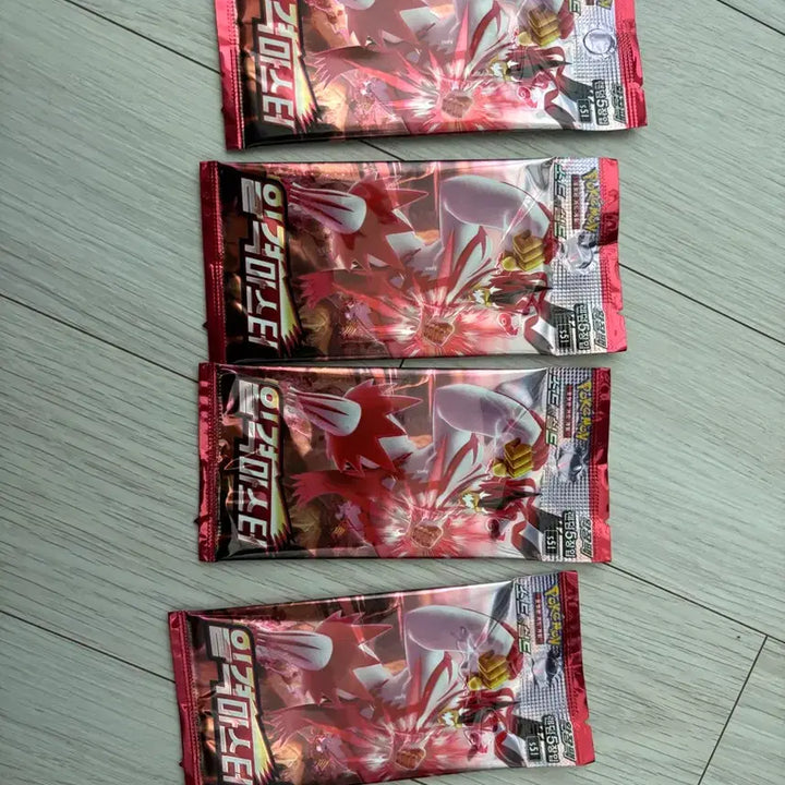 [BUNJANG] Pokemon Card Single Strike Master 4 Packs / 포켓몬카드 일격마스터 4팩