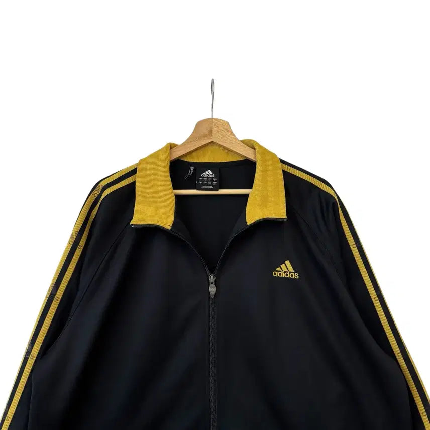 [BUNJANG] Adidas Gold Logo Sideline Jersey L / 아디다스 골드 로고 사이드라인 져지 L 정품